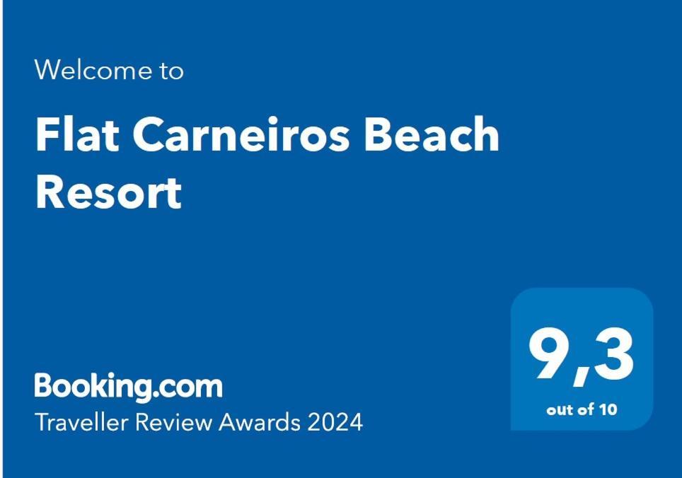 Flat Carneiros Beach Resort Tamandaré Exterior foto